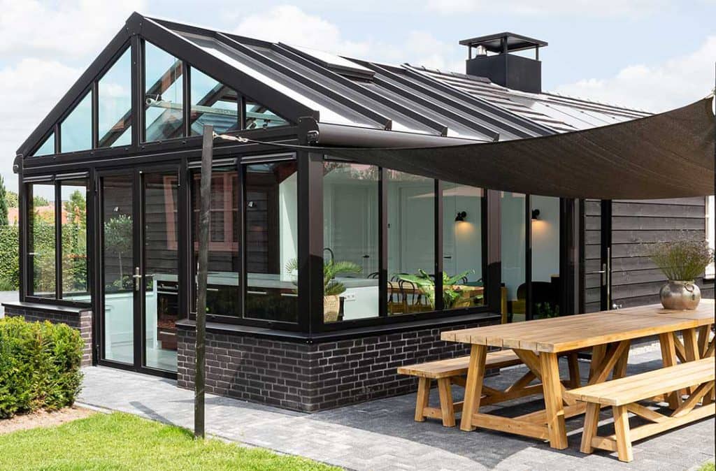 Aluminium serre | Aluminium aanbouw | Busscher Serrebouw