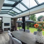 Glazen aanbouw Serre