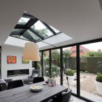 Geïsoleerde serreaanbouw