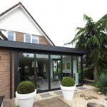 Geïsoleerde serreaanbouw