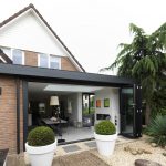 Geïsoleerde serreaanbouw