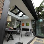 Geïsoleerde serreaanbouw