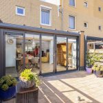 zijzicht vouwwand dicht