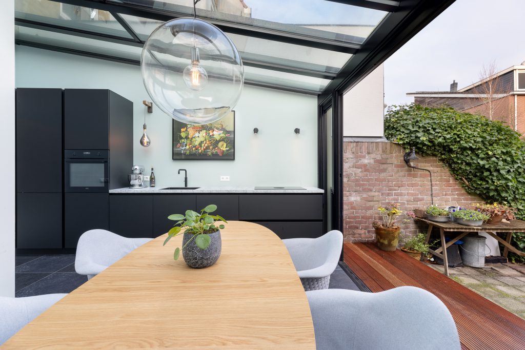 luxe serre lessenaarsdak