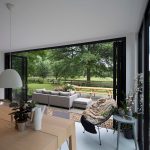 vouwwand binnen zijkant