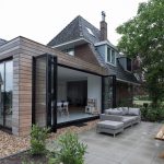 vouwwand buiten open