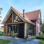 Geïsoleerde tuinkamer als serre in Overijssel