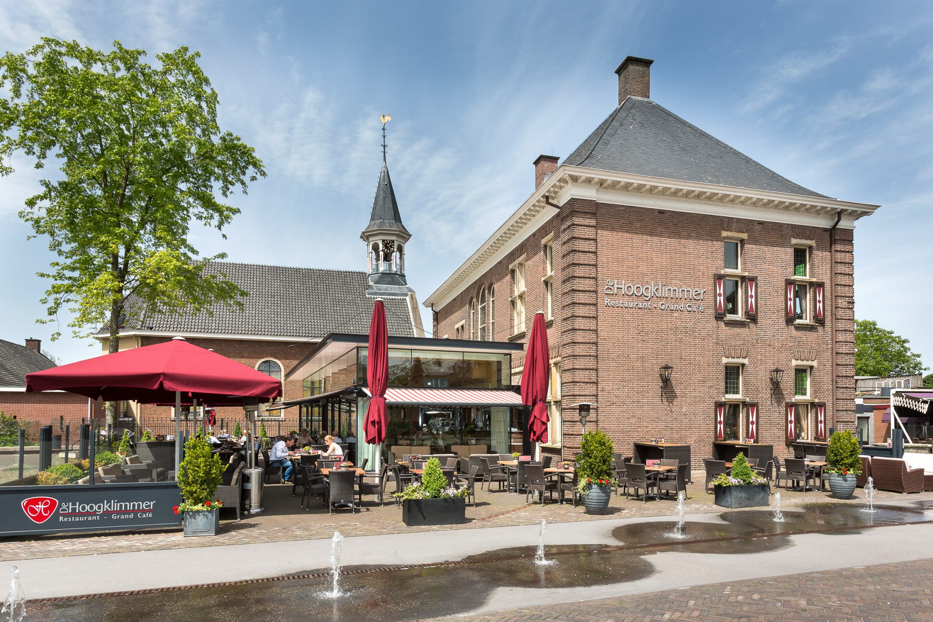 Restaurant serreaanbouw