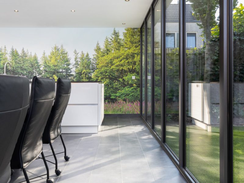 Luxe serre glas