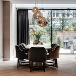 serre aanbouw met schuifpui