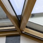 Serre met houten dak