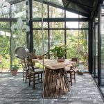 Aluminium serre aanbouw