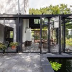 Glazen serre aanbouw