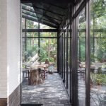 geïsoleerde serre glas