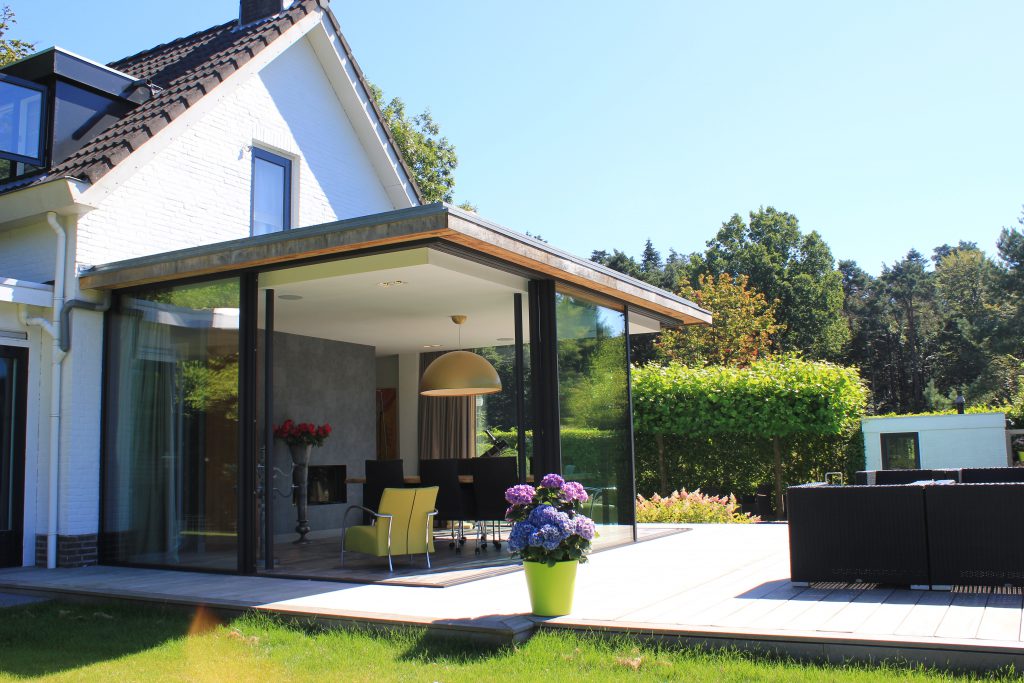 Minimalistische schuifpuien Baarn
