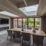 lichtstraat en vouwwand