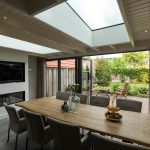 moderne serre open keuken