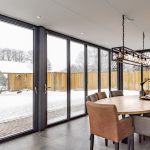 Geïsoleerde tuinkamer serre aanbouw