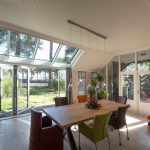 serre met lichtstraat