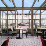 Glazen serre restaurant