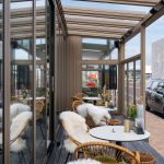 Glazen serre restaurant