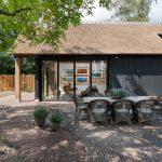 Tuinkamer serre met vouwwand