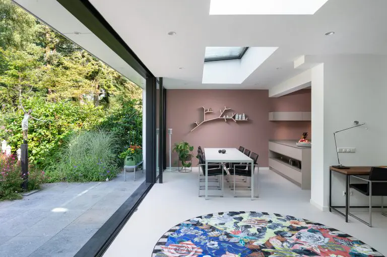 Minimalistische schuifpuien