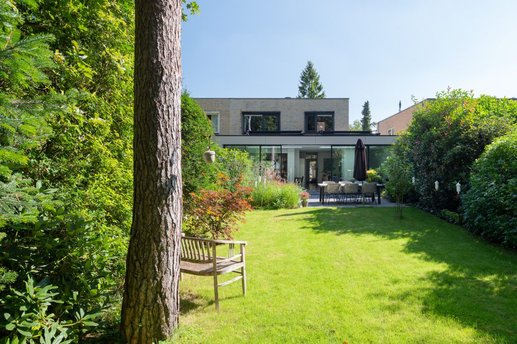 Buitenkant luxe serre