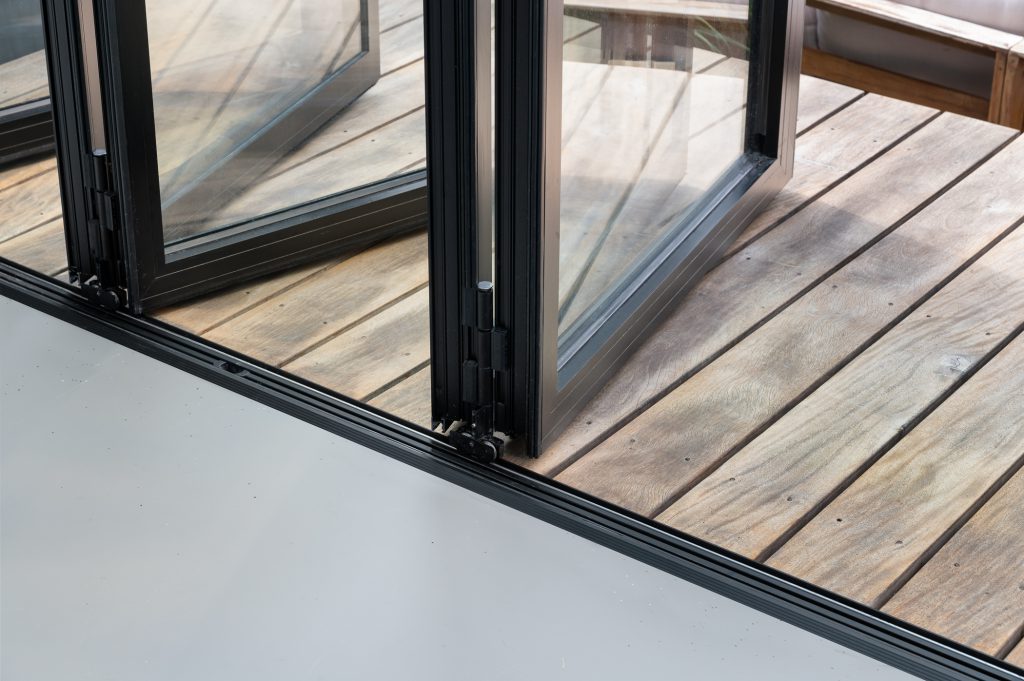 Aluminium profielen vouwwand