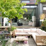 Lounge met serre in Amsterdam