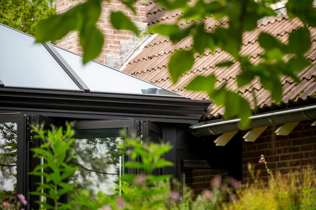 Doorkijkje serredak orangerie