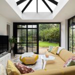 Orangerie met vouwwand