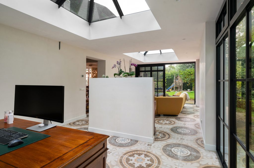 Orangerie met schuifwand