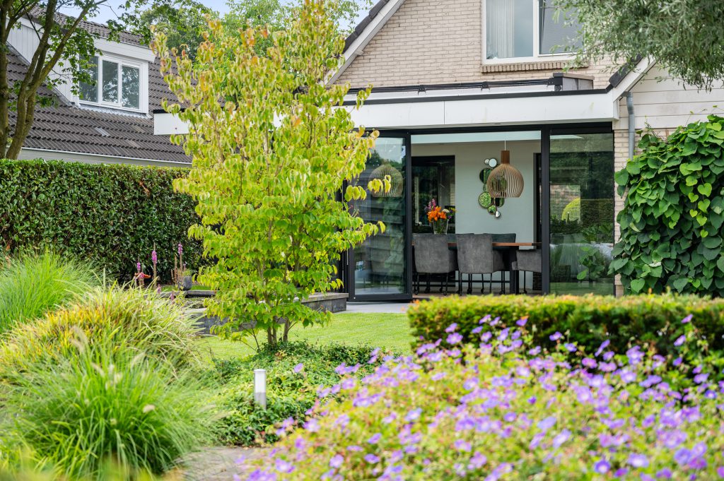 Serreaanbouw vouwwand