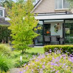 Serreaanbouw vouwwand