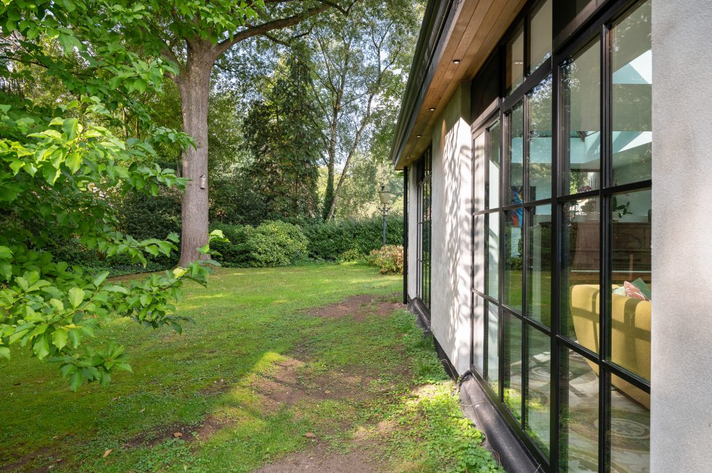 Orangerie met kleine ruitjes