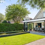 Luxe uitbouw vouwwand