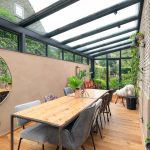 Serre in Amersfoort met vouwwand