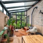 Serre in Amersfoort met vouwwand