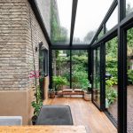 Serre in Amersfoort met vouwwand