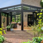Serre in Amersfoort met vouwwand