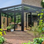 Serre in Amersfoort met vouwwand